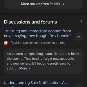 Reddit Poshmark Discussion Screenshot